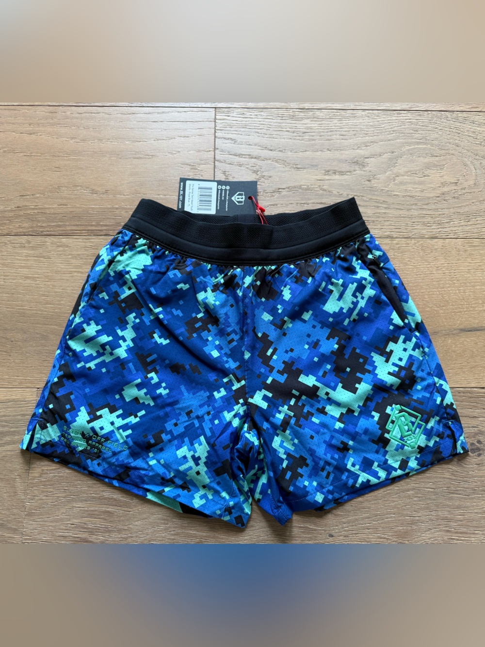 Baseball Lifestyle 101 - Pro Series Tech Mesh Youth Shorts - Royal Blue - NWT